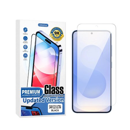 لزقات GLASS Full-Size على كامل الشاشة مع انحناء و دعم البصمة